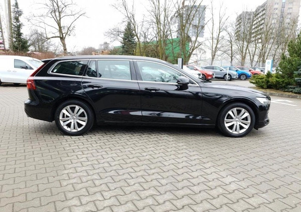 Volvo V60 cena 104900 przebieg: 106186, rok produkcji 2019 z Jarocin małe 211